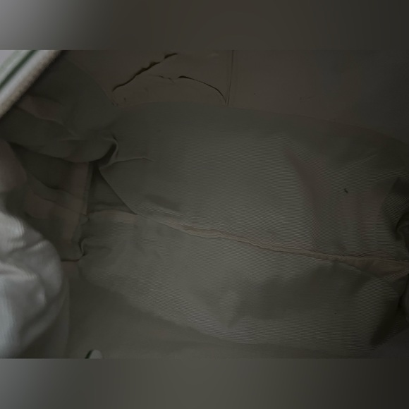 Shimmery White Satchel Bags Purses. elliott lucca handbags - Picture 2 of 7